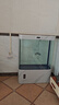 靚寵熱彎一體成型魚(yú)缸家用招財玄關(guān)空氣立式led燈全套循環(huán)過(guò)濾水族箱 魚(yú)肚白 100x40x150cm 曬單實(shí)拍圖