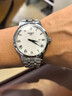 天梭（TISSOT）瑞士手表1853 經(jīng)典夢(mèng)媛系列石英男士手表送男友送老公 情人節禮物 T129.410.11.013.00 白盤(pán)鋼帶 曬單實(shí)拍圖