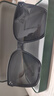 圣莎拉（Sheng Sha La）高清墨鏡男GM同款太陽(yáng)鏡女防強(qiáng)光炫光開(kāi)車(chē)駕駛司機(jī)眼鏡防紫外線 亮黑-高清墨鏡 太陽(yáng)鏡 曬單實(shí)拍圖