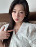 中國黃金（CHINA GOLD）S925純銀項鏈女莫比烏斯藍桉與鳥吊墜精致鎖骨鏈女生生日禮物 京速達-藍桉與鳥項鏈-品牌禮盒 曬單實拍圖