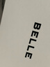 百麗（Belle）舒適優(yōu)雅單鞋女2025春新真皮蝴蝶結(jié)方跟鞋D3S1DAQ5 黑色-寬版 38 (240mm) 曬單實(shí)拍圖