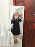 Teenie Weenie【三防羽絨服】小熊女裝冬季狐貍毛領(lǐng)長(zhǎng)款基礎(chǔ)款外套 黑色 L (170) 曬單實(shí)拍圖