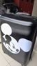 新秀麗（Samsonite）行李箱20英寸拉桿箱迪士尼米奇旅行箱包AF9黑色登機密碼箱 曬單實拍圖