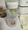 布朗博士玻璃奶瓶 0-1月初生嬰兒防脹氣防嗆 寬口徑奶瓶150ml 小象 曬單實拍圖