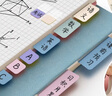 離草 中號標簽貼索引貼 書簽貼可書寫索引貼粘性強N次分類分頁便簽紙學(xué)生標記 莫蘭迪共120枚 曬單實拍圖