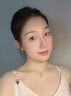 六桂福珠寶 LIU GUI FU JEWELRY黃金項(xiàng)鏈女999足金楓葉24k純金1g吊墜送女友媽媽款生日畢業(yè)季禮物 金重1.06g 足金楓葉吊墜+送銀鏈子 曬單實(shí)拍圖