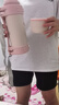恩爾美（nRMEi）保溫杯大容量女兒童嬰兒外出寶寶沖奶粉家用便攜316不銹鋼水杯壺 【抗菌316不銹鋼款】-1.2L西柚粉 曬單實(shí)拍圖