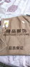 【冰絲】女裝闊腿七分褲2025夏季新款高腰垂感韓版休閑褲寬松裙褲 卡其色 卡其色 XL XL【建議115-125斤】 曬單實拍圖