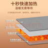 達爾優(yōu)（dareu）800*330*1.8mm快速加熱鼠標墊數(shù)顯大號 智能發(fā)熱電腦鍵盤暖手書桌墊 深灰色 曬單實拍圖