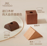 英氏（YEEHOO）兒童積木拼裝火車DIY拼插玩具木質(zhì)小車男孩周歲寶寶生日禮物 諾森綠野火車【禮盒裝】 曬單實拍圖