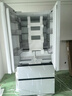 美的（Midea）M60系列520純平全嵌法式多門四開門家用冰箱超薄雙系統(tǒng)循環(huán)大容量制冰BCD-520WUFPZM(E)白國家補(bǔ)貼 曬單實(shí)拍圖