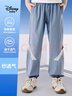 迪士尼（DISNEY）男童時尚網(wǎng)眼長褲兒童中大童薄款帥氣褲子25夏DA521AE27灰120 曬單實拍圖