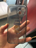 世詠（SHIYONG）適用蘋果15手機(jī)殼 iphone15保護(hù)套鏡頭全包透明超薄創(chuàng)意卡通個(gè)性網(wǎng)紅防摔軟殼男女款 透黑色 曬單實(shí)拍圖