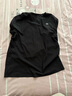 KOLON SPORT/可隆戶(hù)外短袖T恤 男子接觸涼感防曬UPF50+冷黑圓領(lǐng)上衣 LHRT5AN009-BK 黑色 2XL185/104A 曬單實(shí)拍圖