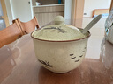 屋里屋外廚房調料盒陶瓷調味罐組合套裝家用鹽罐佐料收納盒糖罐油潑辣椒罐 拂柳款-單罐帶勺子 曬單實(shí)拍圖