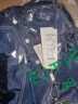 愛特愛（EITIE）復古文藝顯瘦修身a字牛仔連衣裙夏季新款襯衫裙女B2407302 深海藍31 2XL 175 曬單實拍圖
