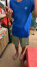 特步（XTEP）童裝兒童夏季短袖針織衫短T中大童男童透氣速干運(yùn)動(dòng)休閑T恤 珍珠白【9005】 140 cm 曬單實(shí)拍圖