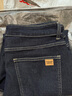 唐獅（TonLion）2023牛仔褲男寬松直筒褲 原色 30  曬單實(shí)拍圖