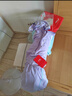 李寧（LI-NING）兒童泳衣女童拼色短袖連體平角游泳衣保守休閑款泳裝0052紫藍(lán)170 曬單實拍圖