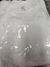 凡客誠品 VANCL【雷軍推薦】官網(wǎng)方艦店旗新疆棉 300g重磅厚實(shí)不透純棉短袖t恤男女純色圓領(lǐng)寬 白色-短袖-【300g純棉重磅】 XL 【建議170-190斤】 曬單實(shí)拍圖