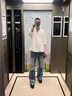 ABERCROMBIE & FITCH【李現(xiàn)同款】男裝25春夏美式經(jīng)典小麋鹿亞麻混紡襯衫KI125-5085 白色 XL (180/116A) 曬單實(shí)拍圖