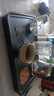 茶盤家用2025新款仿烏金石辦公室小型茶臺茶具瀝水干泡臺茶托盤 小號長韻茶盤39x26cm 曬單實拍圖