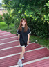CAMILA KSENIA老爹鞋女2025新款夏季休閑跑步鞋百搭厚底港風(fēng)增高網(wǎng)面透氣運(yùn)動鞋 灰藍(lán)色 36 曬單實拍圖