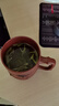鮑鼎泰 紫砂杯茶具 陶瓷茶杯 帶蓋子刻字 商務(wù)杯子 竹報平安 竹報平安 曬單實拍圖