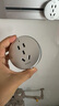 施耐德電氣 明裝軌道插座套裝 可移動墻壁插座壁掛式0.6米軌道+3個五孔 銀色 曬單實拍圖