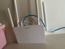 U-SPEED優(yōu)速WiFi6 AX1500 路由器 無線千兆家用上網智能穿墻高速路由 wi-fi網絡信號增強器 配千兆網線 曬單實拍圖
