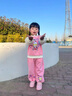 奧特曼童裝女童春秋套裝2025新款兒童衛(wèi)衣兩件套小童秋季韓版奧特曼衣服 粉色 90 建議80-90cm1歲半-2歲 曬單實(shí)拍圖
