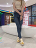 妙麗（Millies）品牌輕奢阿甘鞋防滑德訓(xùn)鞋2025新款運(yùn)動(dòng)休閑女鞋透氣學(xué)院風(fēng)鞋子 黃綠 38 曬單實(shí)拍圖