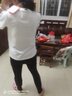 李寧短袖T恤女子春夏新款棉質(zhì)撞色織帶休閑復(fù)古足球風(fēng)上衣AHSU712 曬單實(shí)拍圖