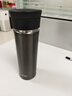 膳魔師（THERMOS）不銹鋼保溫杯男女泡茶杯車載便攜水杯團(tuán)購(gòu)定制刻字畢業(yè)禮物TCMA 黑色 550ml 曬單實(shí)拍圖