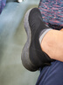 斯凱奇（Skechers）秋新款男鞋閃穿健步鞋網(wǎng)面透氣一腳蹬休閑健步鞋足弓支撐217076 曬單實(shí)拍圖