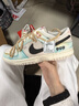 耐克（NIKE）球鞋定制  Dunk Low麻繩解構(gòu)刺子繡復古做舊低幫男女板鞋 定制不退不換 首單福利聯(lián)系客服 40.5 曬單實拍圖