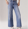 Levi's李維斯冰酷系列女士BAGGY美式休閑寬松簡(jiǎn)約通勤闊腿牛仔褲 藍(lán)色 26 (31) 曬單實(shí)拍圖