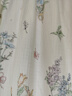 嫚熙（EMXEE）春秋季彈力絲麻棉月子服孕婦哺乳睡衣產(chǎn)婦產(chǎn)后家居服 綺幻花信-兩件套 XL 曬單實(shí)拍圖