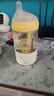 小雅象恒溫奶瓶0-3個(gè)月新生兒防脹氣PPSU保溫調(diào)溫奶瓶180ml+充電底座  曬單實(shí)拍圖