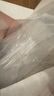 畢亞茲一次性雨鞋套防水防滑雨靴腳套加厚塑料男女通用鞋套長筒白6只裝 曬單實拍圖