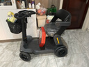 皮皮熊老年人代步車(chē)S3【長(zhǎng)輩禮物-智能控速不溜坡】可折疊老人代步車(chē) 灰 曬單實(shí)拍圖