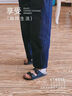 微光里勃肯鞋女夏天厚底軟底涼拖鞋復(fù)古百搭沙灘鞋休閑半拖軟木拖鞋 黑色勃肯涼拖 37 曬單實拍圖