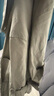 杰克·瓊斯（JACK&JONES）夏翻領(lǐng)麻混紡柔軟舒適透氣純色七分袖男士襯衫上衣男裝224231004 E02 豆綠色 常規(guī) L 180 曬單實拍圖