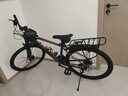 永久鋁合金山地自行車(chē)禧瑪諾套件變速成年人男女變速單車(chē)油碟越野賽車(chē) 光影灰【鋁合金無(wú)痕車(chē)架】 26寸（150cm-180cm） 禧瑪諾27速【油碟剎】120響后輪 曬單實(shí)拍圖