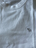 ABERCROMBIE & FITCH【重磅百搭】男裝25夏季新款經(jīng)典小麋鹿棉質(zhì)短袖T恤KI124-5181 白色 M (180/100A) 曬單實(shí)拍圖