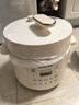 創(chuàng)迪（Tredy）4L電壓力鍋家用 鴛鴦雙膽四菜分煮不串味 渦輪風(fēng)冷10分鐘快泄壓 開(kāi)蓋煮火鍋 24小時(shí)預(yù)約 乳白色- 4L -順豐包郵 曬單實(shí)拍圖