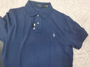 Polo Ralph Lauren 拉夫勞倫 男裝 25春季定制修身版型棉質(zhì)網(wǎng)眼布Polo衫 410-藍(lán)色 M 曬單實(shí)拍圖