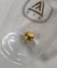 領(lǐng)豐金（LING FENG GOLD）AU9999黃金豆豆足金投資金豆子送女友送媽媽送小孩禮物儲備金擺件 1g 曬單實拍圖