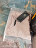 MO&Co.麻T恤2025春新品含亞麻水墨印花繡花描邊長(zhǎng)袖MBE1TEE008 淡粉色 XS 155 曬單實(shí)拍圖