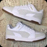 彪馬（PUMA）經(jīng)典復(fù)古透氣小白鞋男女休閑板鞋運(yùn)動(dòng)鞋SLIPSTREAM385694 白-樹膠色-01 43 曬單實(shí)拍圖